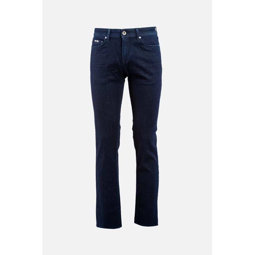 Gas Blaue Jeans aus Baumwolle im geraden Schnitt