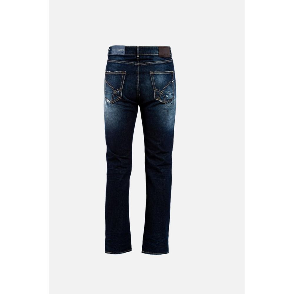 Gas Blaue Baumwolljeans Denim