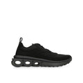 Salvatore Ferragamo Schwarze Stoff-Sneaker