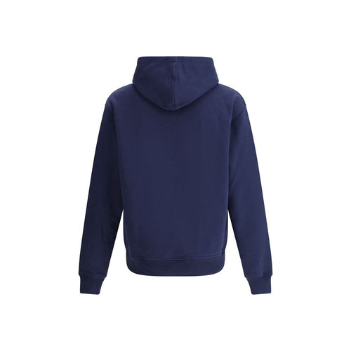 Ami Paris Blauer Baumwoll-Sweatshirt