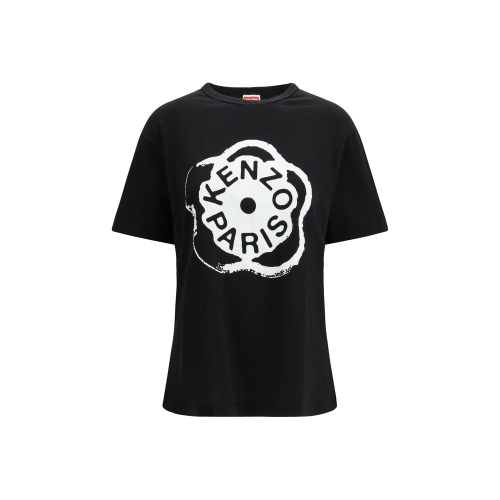 Kenzo Schwarzes Baumwoll-T-Shirt