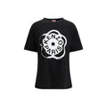 Kenzo Schwarzes Baumwoll-T-Shirt