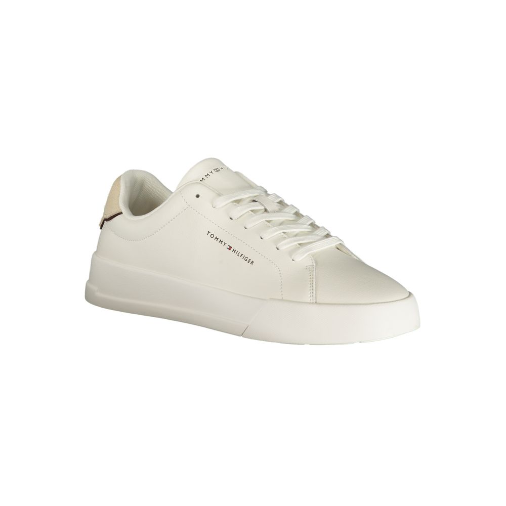 Tommy Hilfiger Bianco Polyurethane Herren Sneaker