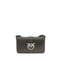 PINKO Zweifarbige Leder Schultertasche