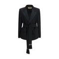 Valentino Schwarzer Oves Aries Wollblazer