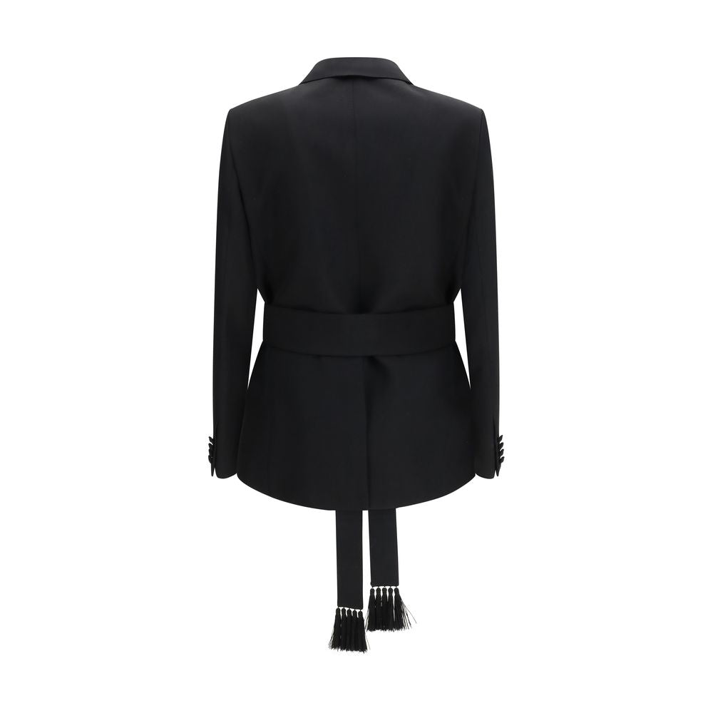 Valentino Schwarzer Oves Aries Wollblazer