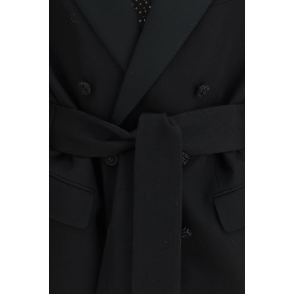 Valentino Schwarzer Oves Aries Wollblazer