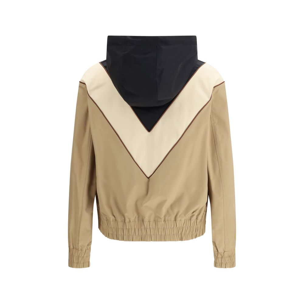 Valentino Mehrfarbige Shell-Jacke aus Polyester