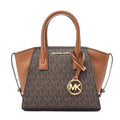 Michael Kors Braune Canvas Handtasche