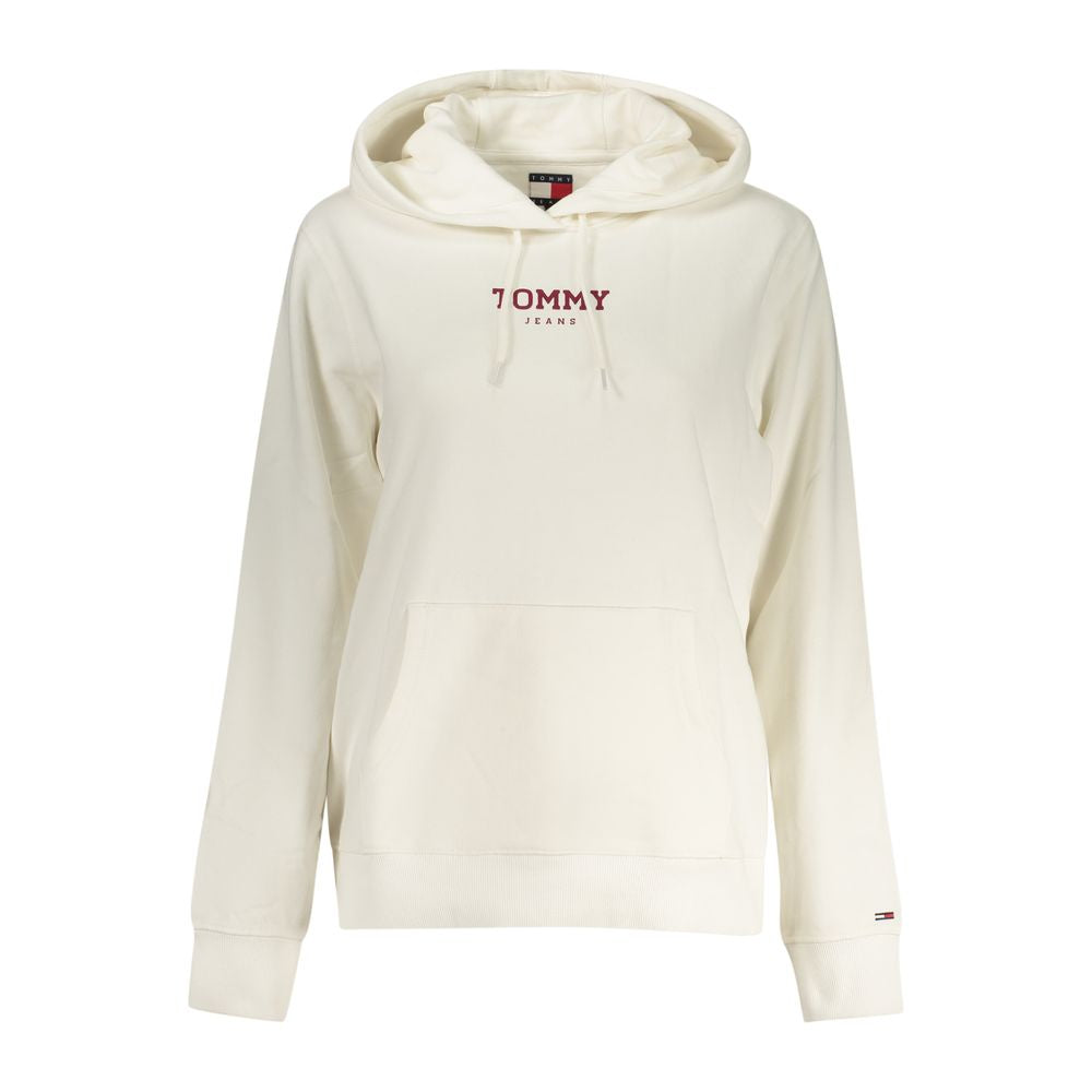 Tommy Hilfiger Weißes Sweatshirt aus Baumwolle für Damen