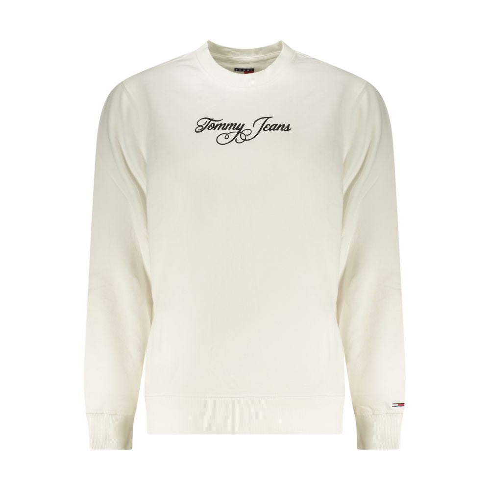 Tommy Hilfiger Weißes Baumwoll-Sweatshirt für Damen