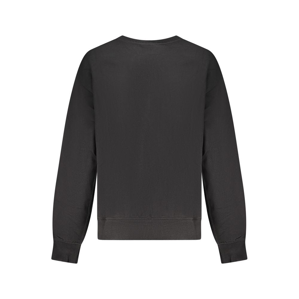 Calvin Klein Schwarzer Baumwoll-Sweatshirt für Damen
