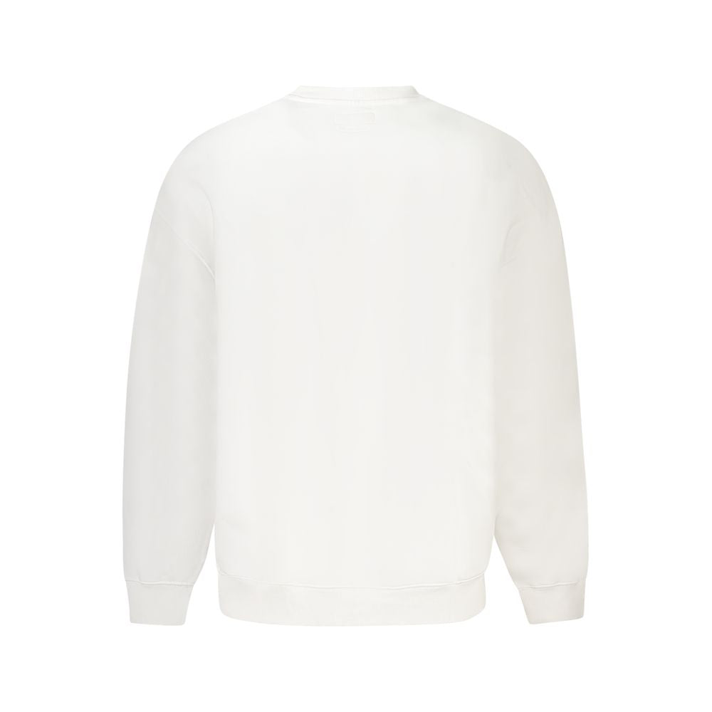 Guess Jeans Weißer Herren-Pullover aus Baumwolle