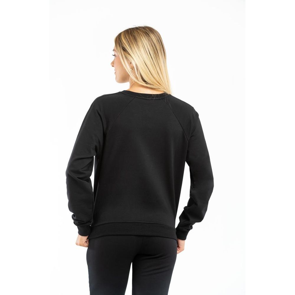Moschino Schwarzer Baumwoll-Sweatshirt