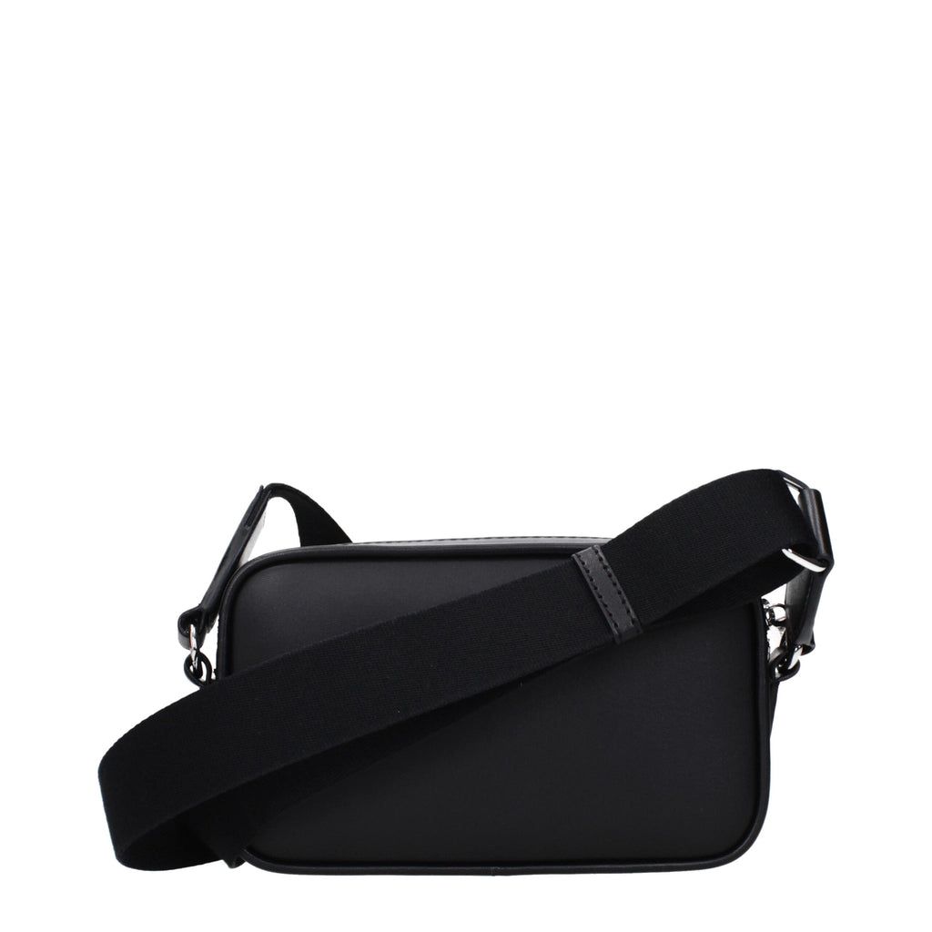 Michael Kors Schwarze Leder Umhängetasche
