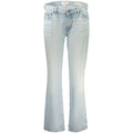 Guess Jeans Blaue Baumwolljeans mit geradem Bein
