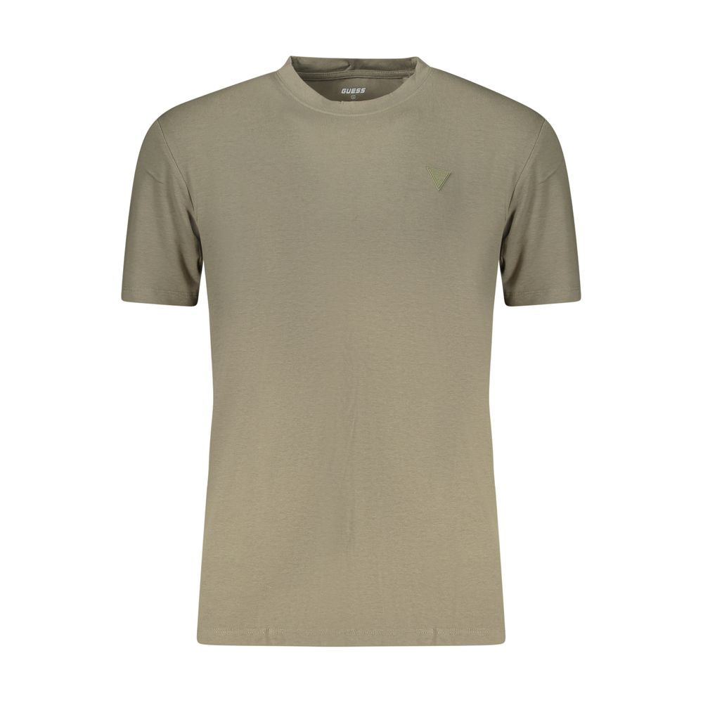 Guess Jeans Verde Baumwoll-T-Shirt für Herren