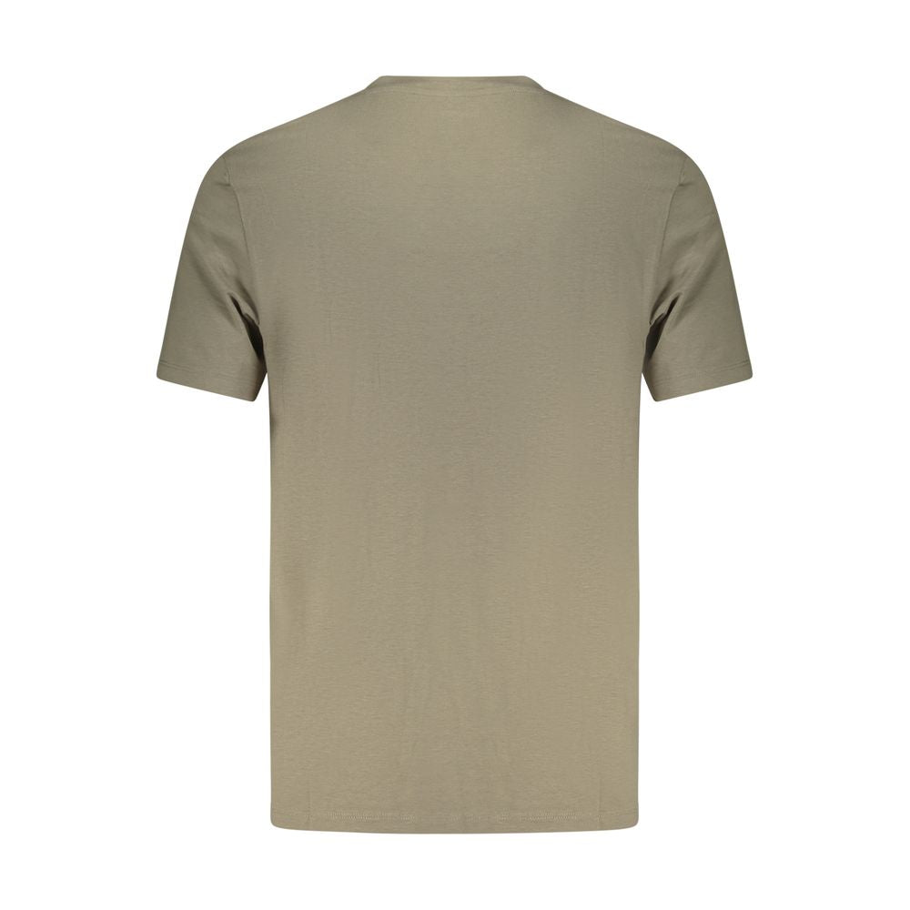 Guess Jeans Verde Baumwoll-T-Shirt für Herren