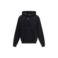 Off-White Schwarzer Baumwoll-Sweatshirt