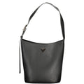 Guess Jeans Schwarze Damen-Handtasche aus Polyurethan