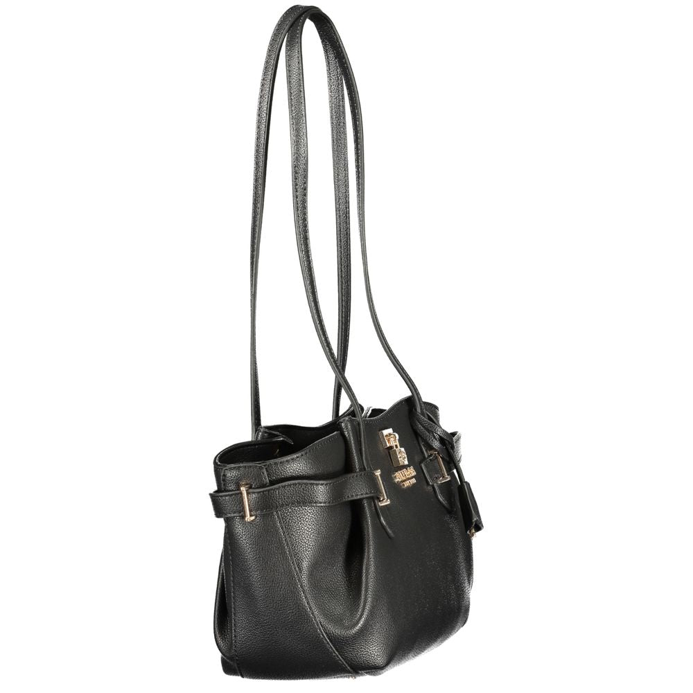 Guess Jeans Nero Handtasche aus Polyurethan für Damen