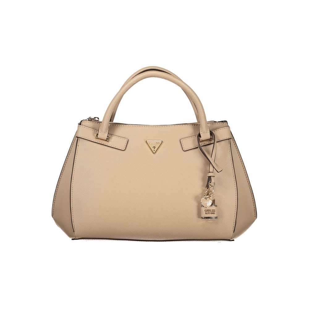 Guess Jeans Rosa Poliuretano Damen Handtasche