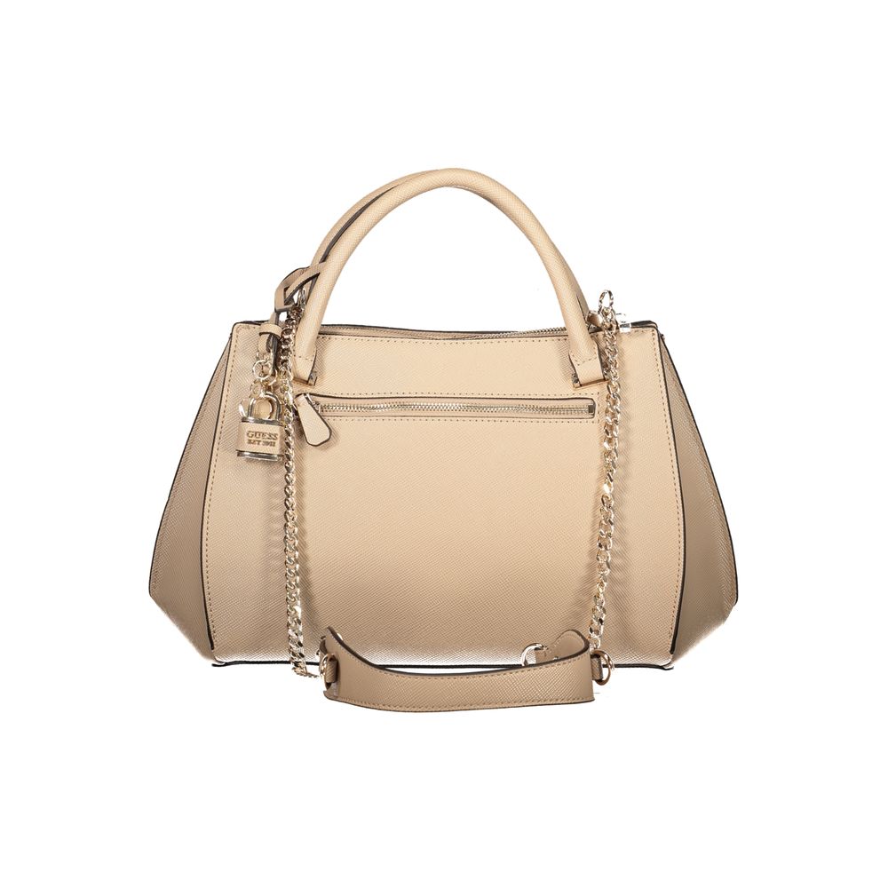 Guess Jeans Rosa Poliuretano Damen Handtasche
