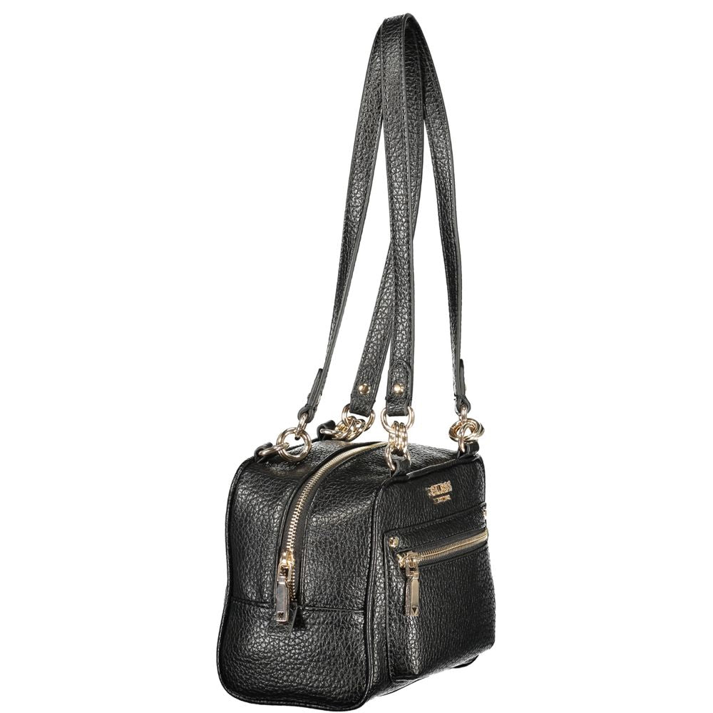 Guess Jeans Nero Handtasche aus Polyurethan für Damen