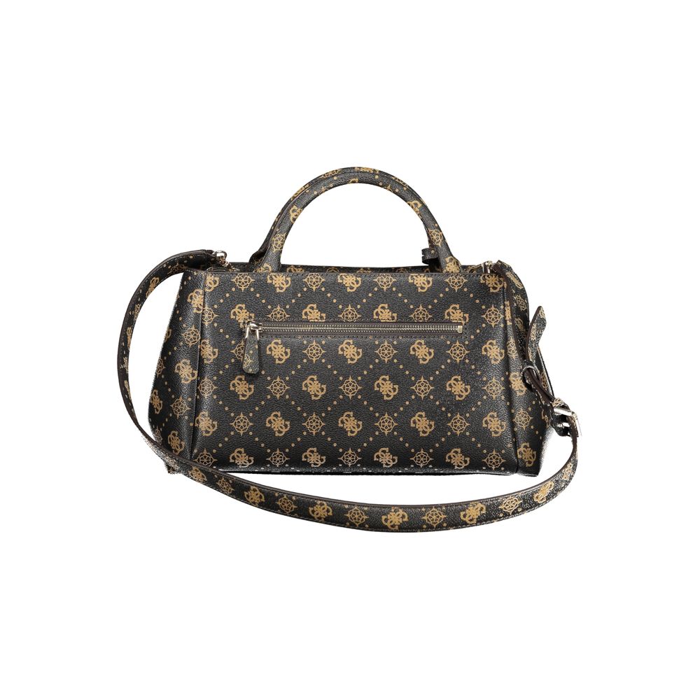 Guess Jeans Braune Handtasche aus Polyethylen