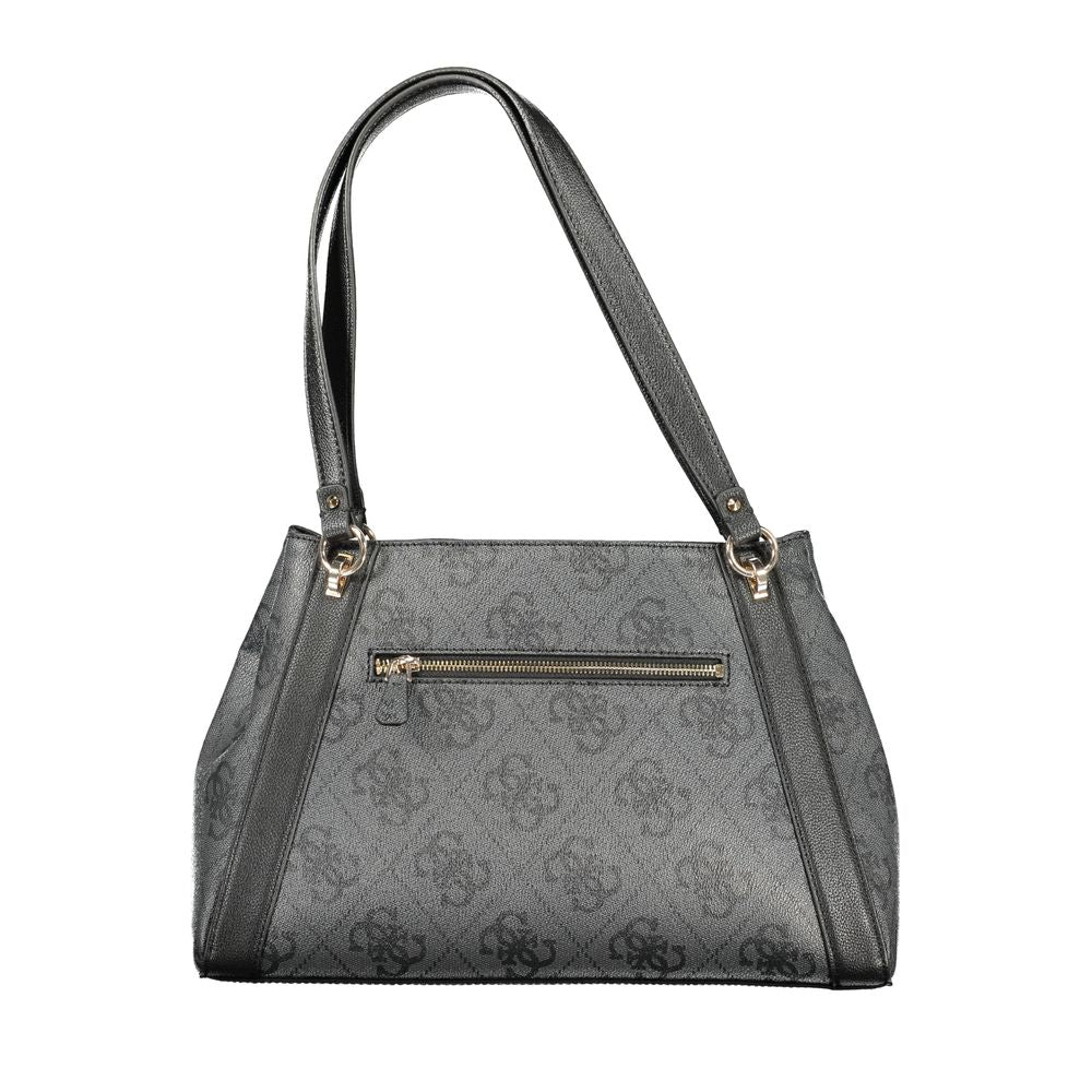 Guess Jeans Handtasche aus Nero-Polyurethan für Damen