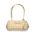 Guess Jeans Damen-Handtasche aus beigem Polyurethan