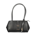 Guess Jeans Nero Poliuretano Donna Schultertasche