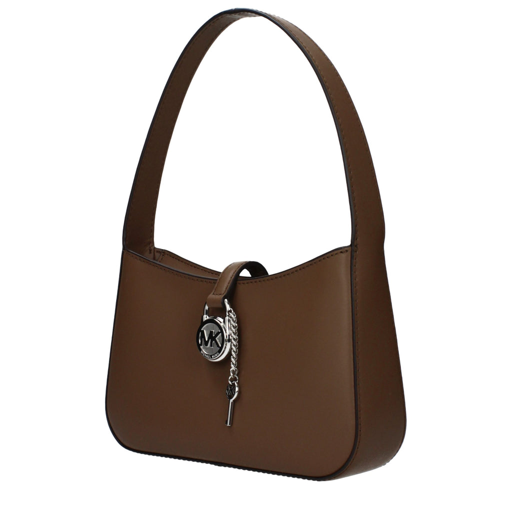 Michael Kors Braune Lederhandtasche