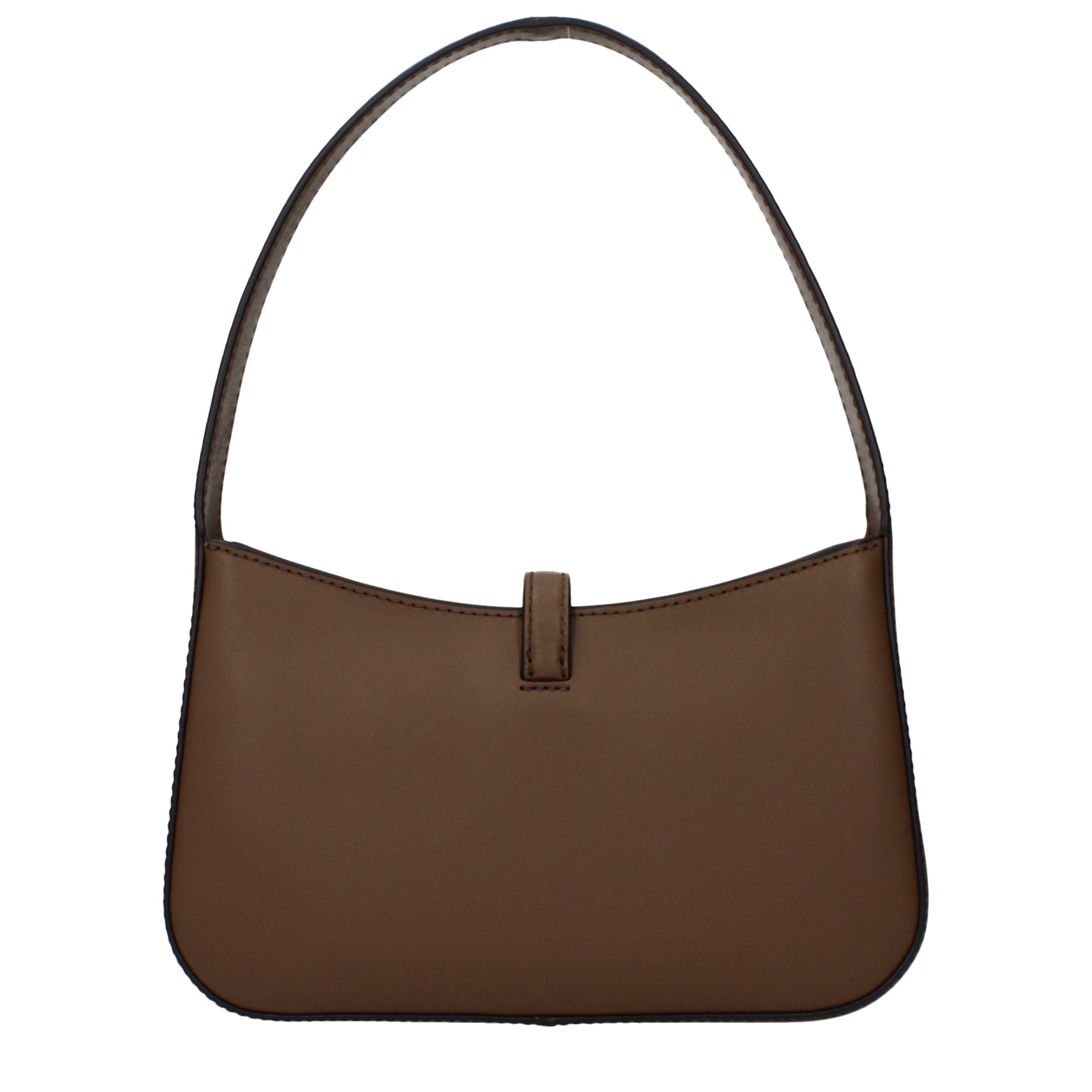 Michael Kors Braune Lederhandtasche