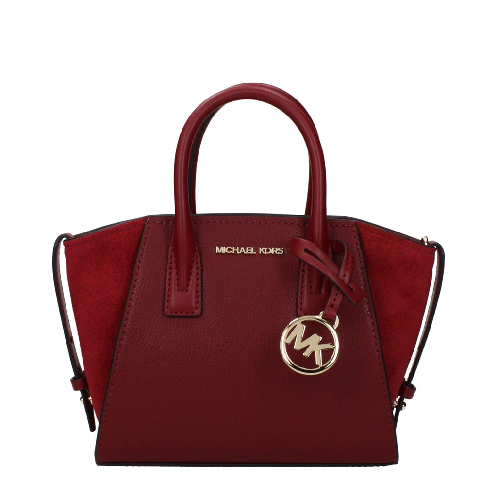 Michael Kors Rote Lederhandtasche