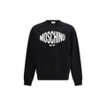 Moschino Schwarzer Baumwoll-Sweatshirt