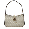 Michael Kors Goldfarbene Stoffhandtasche