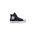 Converse Schwarze Plateau-Sneaker aus Polyethylen