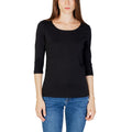 Street One Schwarzes Langarm-T-Shirt aus Baumwolle