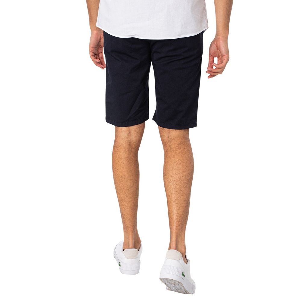 Lyle & Scott Blaue Baumwoll-Bermudashorts