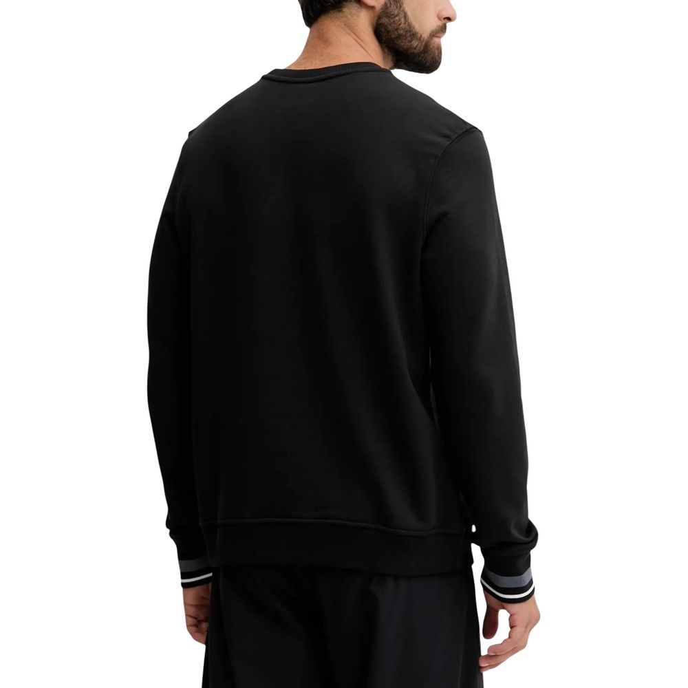 Calvin Klein Sport Schwarzer Baumwoll-Sweatshirt