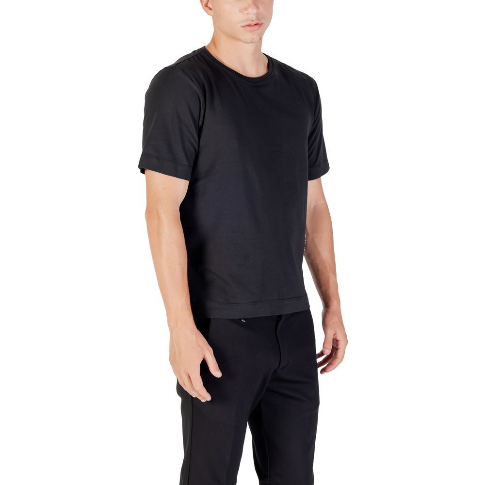 Calvin Klein Sport Schwarzes Baumwoll-T-Shirt