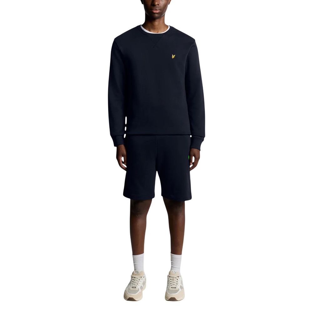 Lyle & Scott Blauer Baumwoll-Sweatshirt
