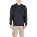 Lyle & Scott Schwarzer Nylon-Sweatshirt