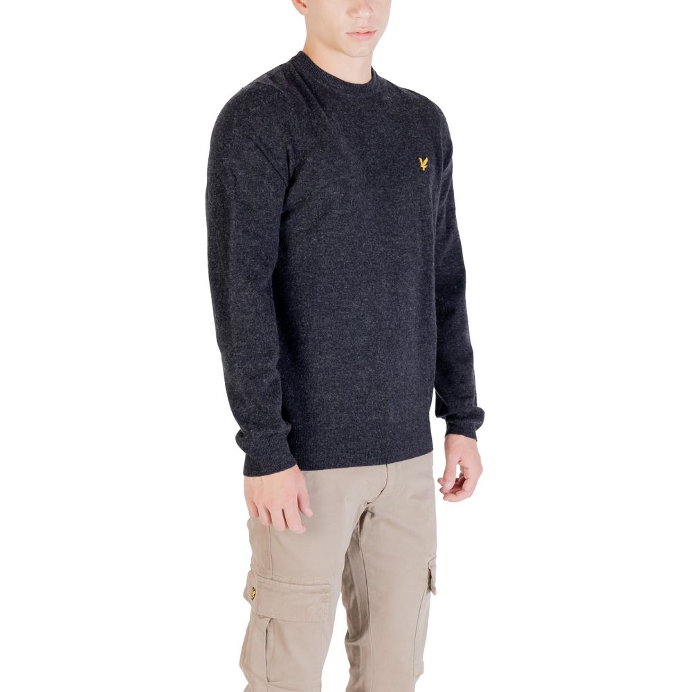 Lyle & Scott Schwarzer Nylon-Sweatshirt
