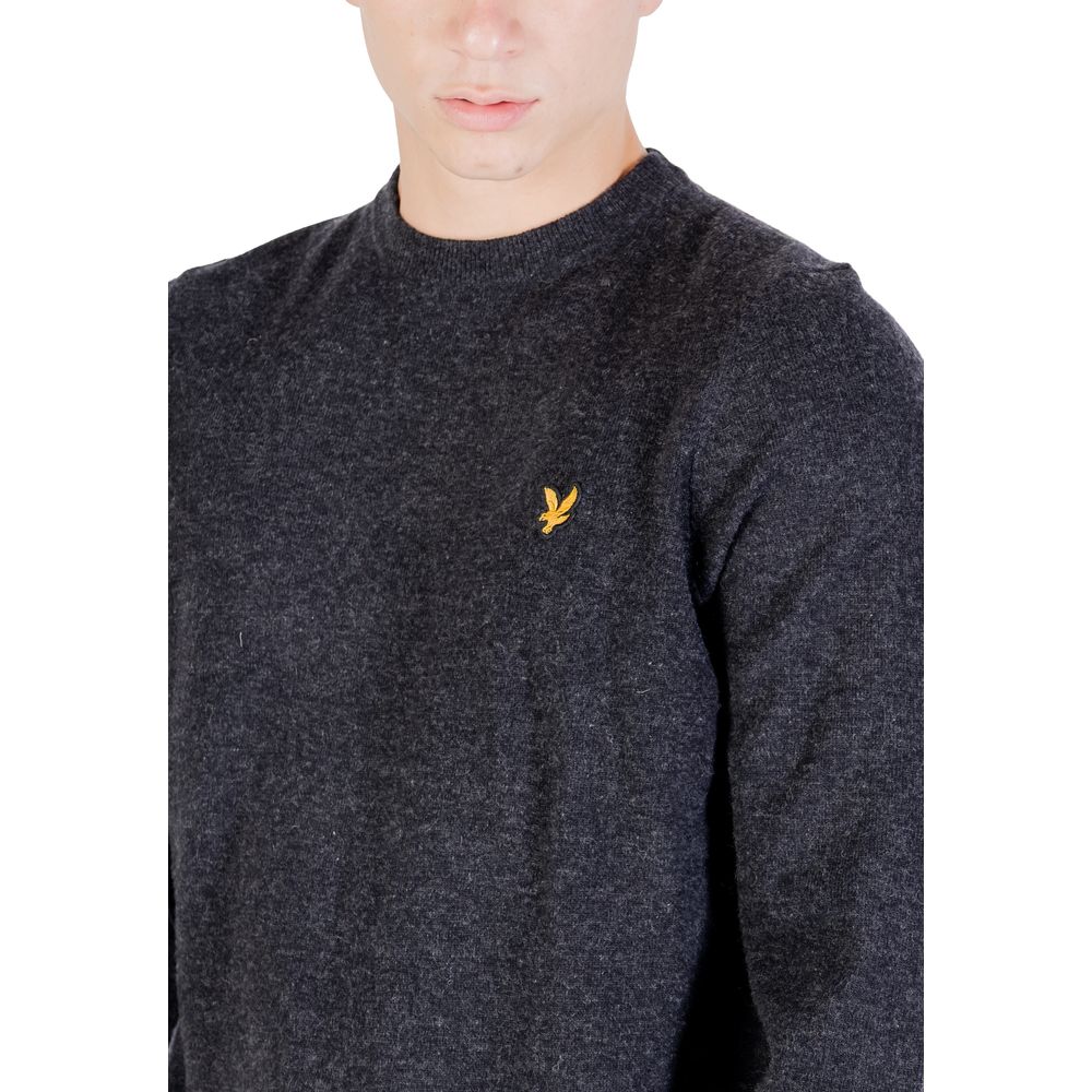 Lyle & Scott Schwarzer Nylon-Sweatshirt