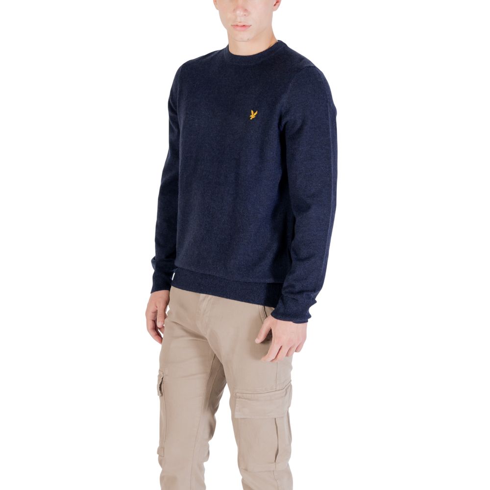 Lyle & Scott Blauer Sweatshirt aus Nylon