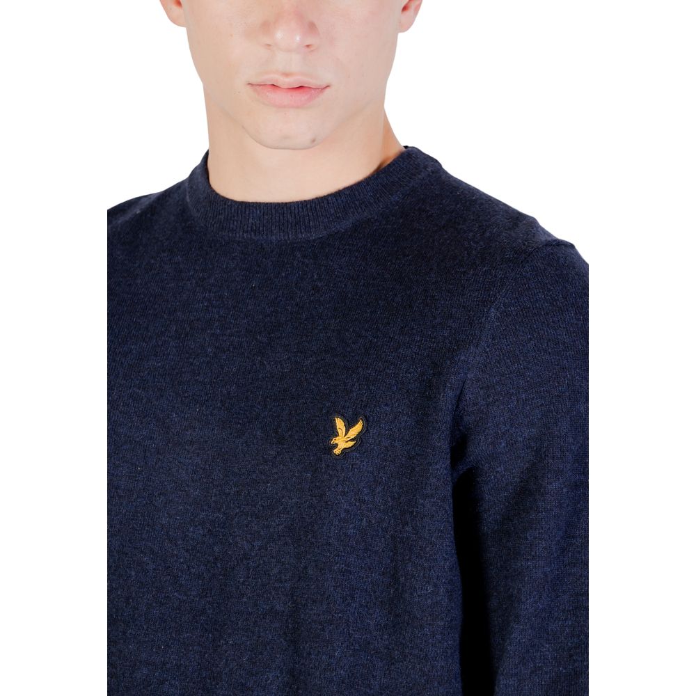 Lyle & Scott Blauer Sweatshirt aus Nylon