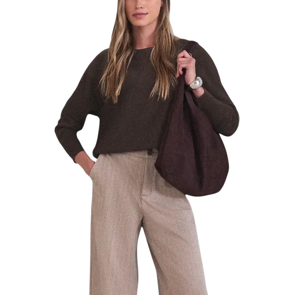 Street One Braunes Sweatshirt aus Viskose