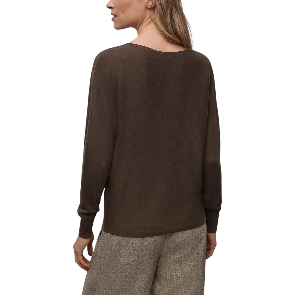 Street One Braunes Sweatshirt aus Viskose